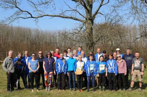 Some of the participants in the eleven SO relay teams