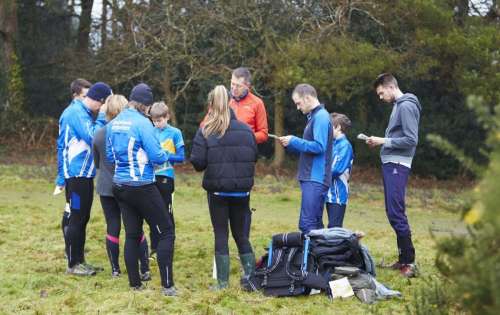 Club coaching session