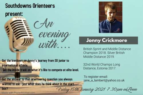 Jonny Crickmore Talk Jan 2021