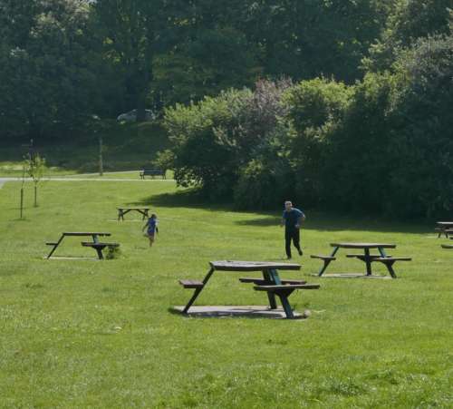 Hove Park Picnic Tables