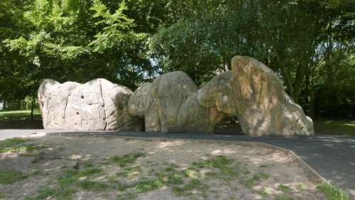 Hove Park Climbing Rock