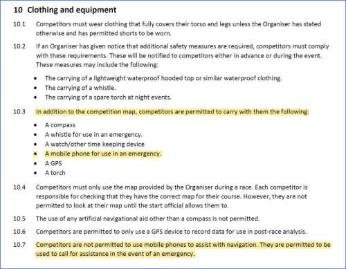 Equipment Rules