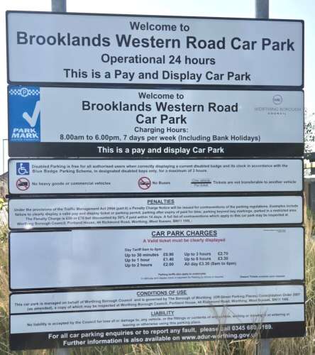Parking Notice